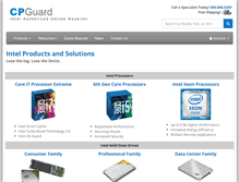 Tablet Screenshot of cpguard.com